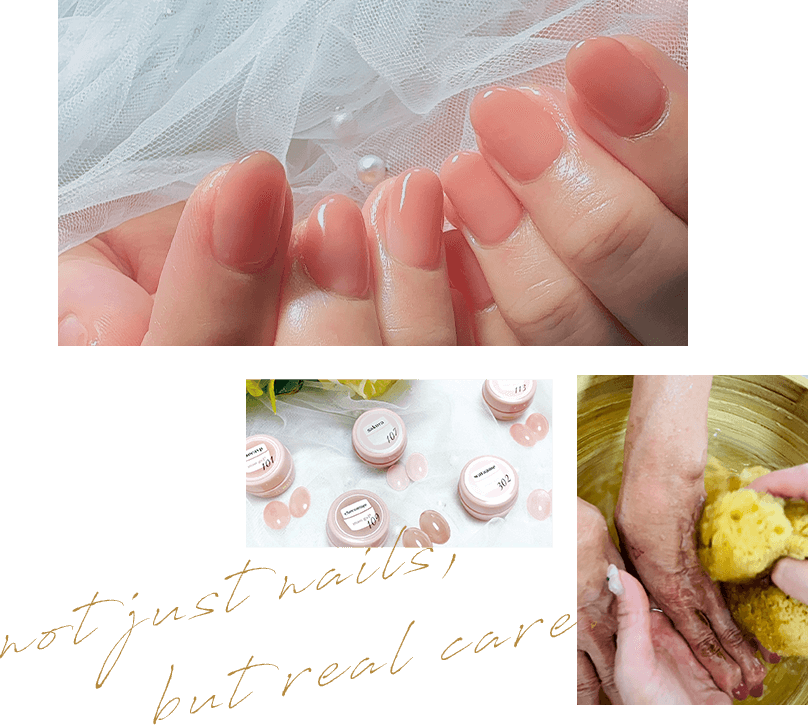 not just nails, but real care.